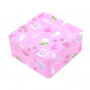 Caja de hojalata cuadrada para regalo con impresión personalizada