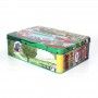 Small Rectangular Hinged Lid Lunch Tin Box With Handle For Children