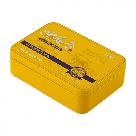 Custom Rectangular Food Tin Box Packaging