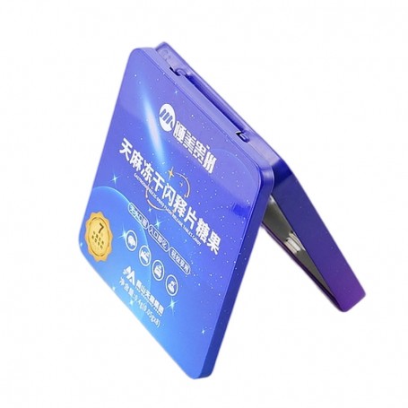 Boîte à bonbons personnalisée avec couvercle à charnière