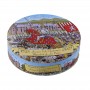 Boîte à biscuits ronde personnalisée en gros