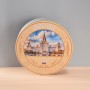 Boîte à biscuits ronde de qualité alimentaire imprimée sur mesure