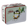Christmas printed lunch tin box