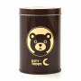 Custom open window coffee tin