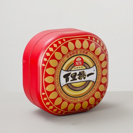 Boîte alimentaire carrée imprimée sur mesure