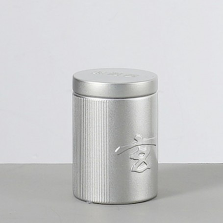 Круглая металлическая жестяная коробка с индивидуальной печатью