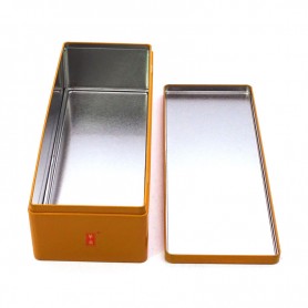 rectangular cigar tobacco  tin box