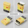 Caja de lata para cigarrillos con tapa abatible personalizada