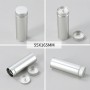 Custom silver round tin can packaging