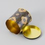 Individuell bedruckte runde Blechdose aus Metall