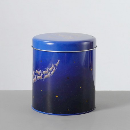 Kundenspezifische runde Blechdosenbehälterverpackung aus Metall