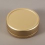 Оптовые круглые жестяные коробки из золота