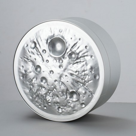 Embalaje de caja de lata redonda de metal con impresión personalizada