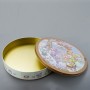Custom printed round food tin box packaging