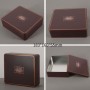 boîte cadeau rectangulaire en métal imprimée personnalisée
