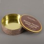 Customized round cookie tin box packaging