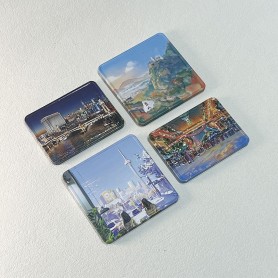 Магниты на холодильник из жести на заказ