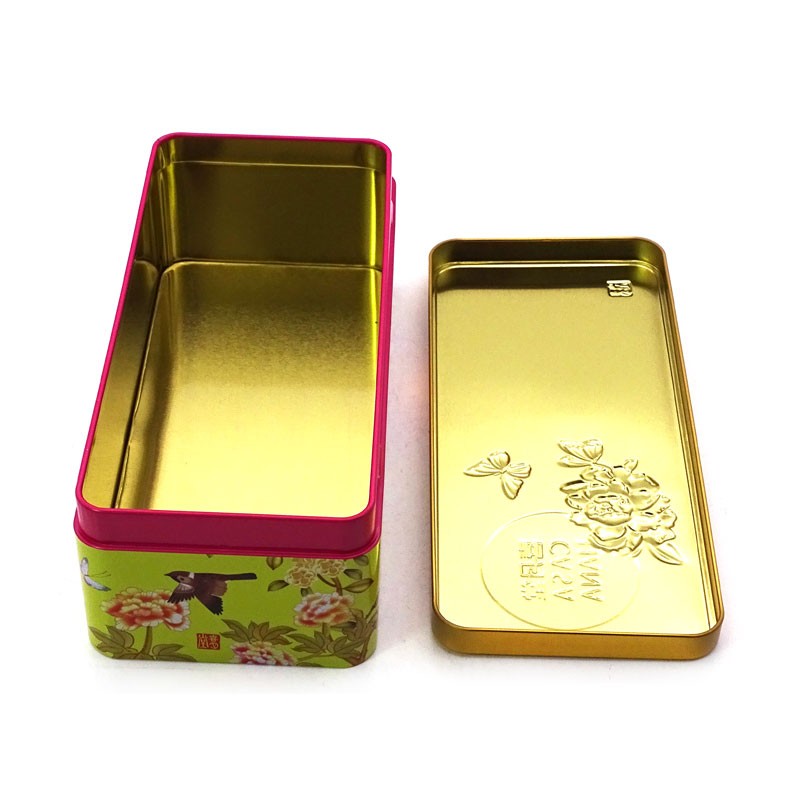 Food grade certification highquality rectangular tin box supplier