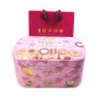 Customized double-layer colorful gift biscuit tin box