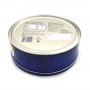 Boîte de conserve de biscuits au beurre de biscuit bleu personnalisé