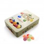 Boîte de bonbons aux fruits rectangulaire personnalisée