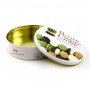 Custom shortbread cookies metal tin can packaging