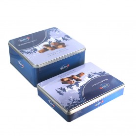 Boîte de biscuits au beurre en gros sur mesure