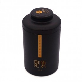 Boîte à thé cylindrique de qualité alimentaire