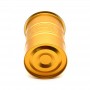 Wholesale round golden tin can