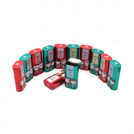 Wholesale gift green tea tin