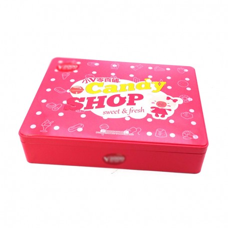 Wholesale children's gift candy tin box