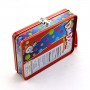 Customized flip lid with lock portable toffee candy tin box