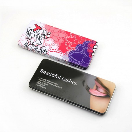Fabrik Direktdruck Scharnier Make-up Blechdose