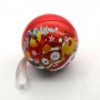 Wholesale hot sale christmas spherical gift tin box