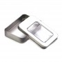Wholesale silver metal tin box price