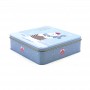 Caja de lata de galletas de Navidad Rusia