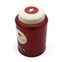 Wholesale printed tea tin can with dome cover