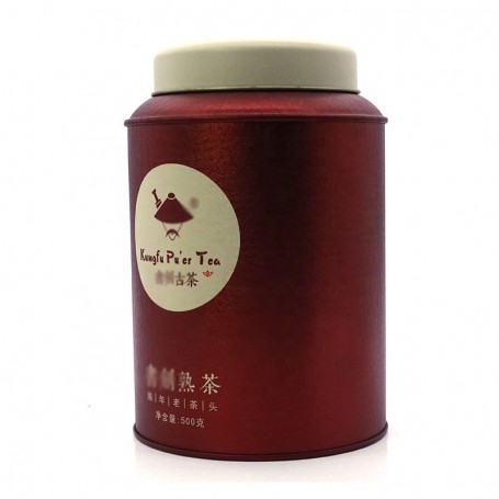 Latas de té al por mayor con tapa de cúpula