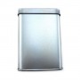 Wholesale silver square empty tin can