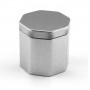 Customized hexagonal tea metal tin can