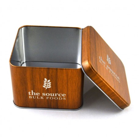 Wholesale custom square metal box square cheap tin box