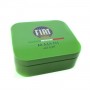 Wholesale green hinged lid metal tobacco box