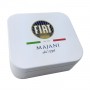 Wholesale white hinged lid metal tobacco box
