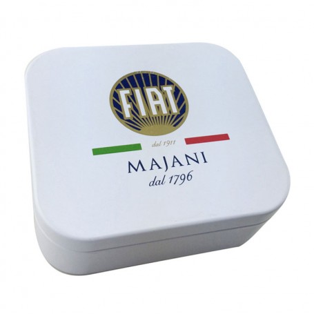 Wholesale white hinged lid metal tobacco box