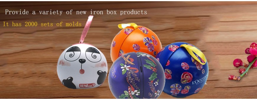 Special Ball Shaped Spherical Tin Box