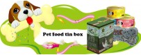 Logo Print Pet Tin Box Prix usine direct