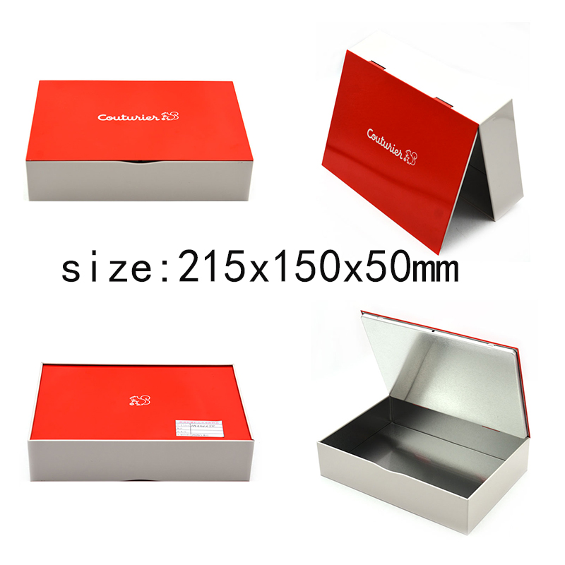 book shape tin box size