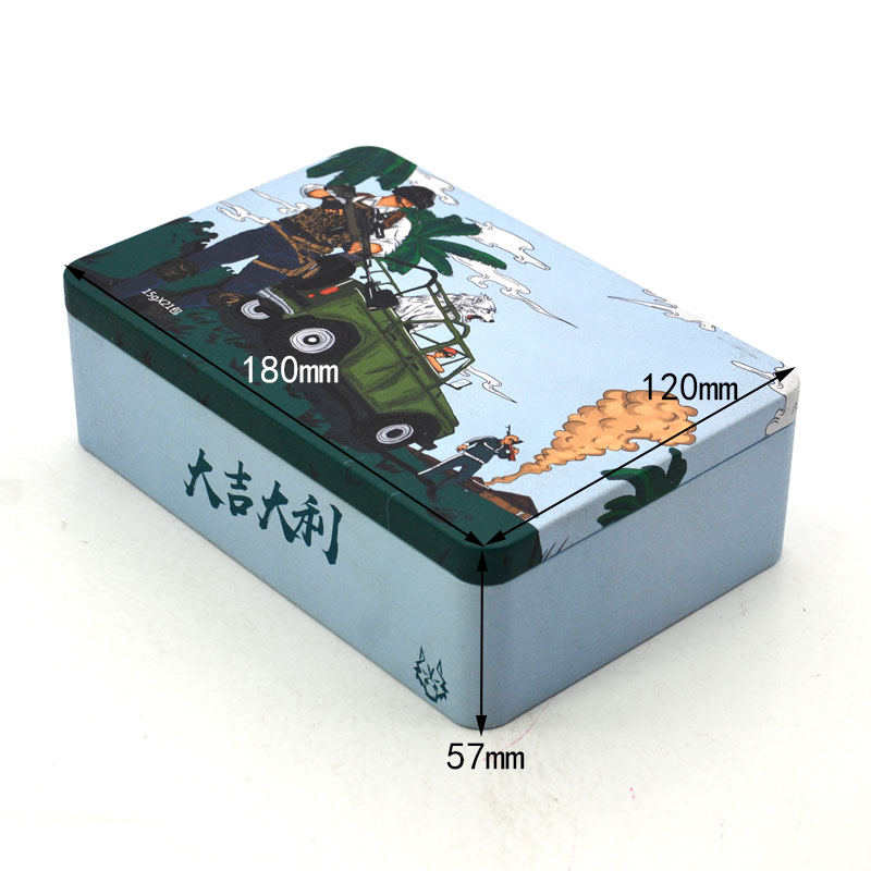 Game card tin box size