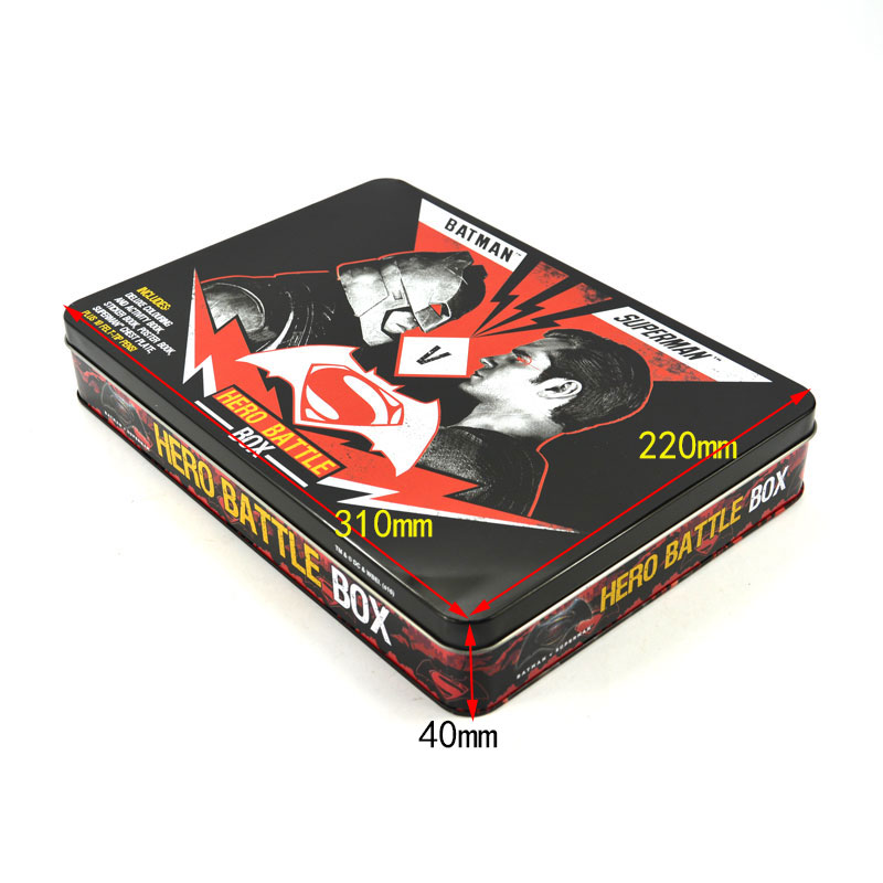 Heroes vs. Game Card Tin Box Dimensions