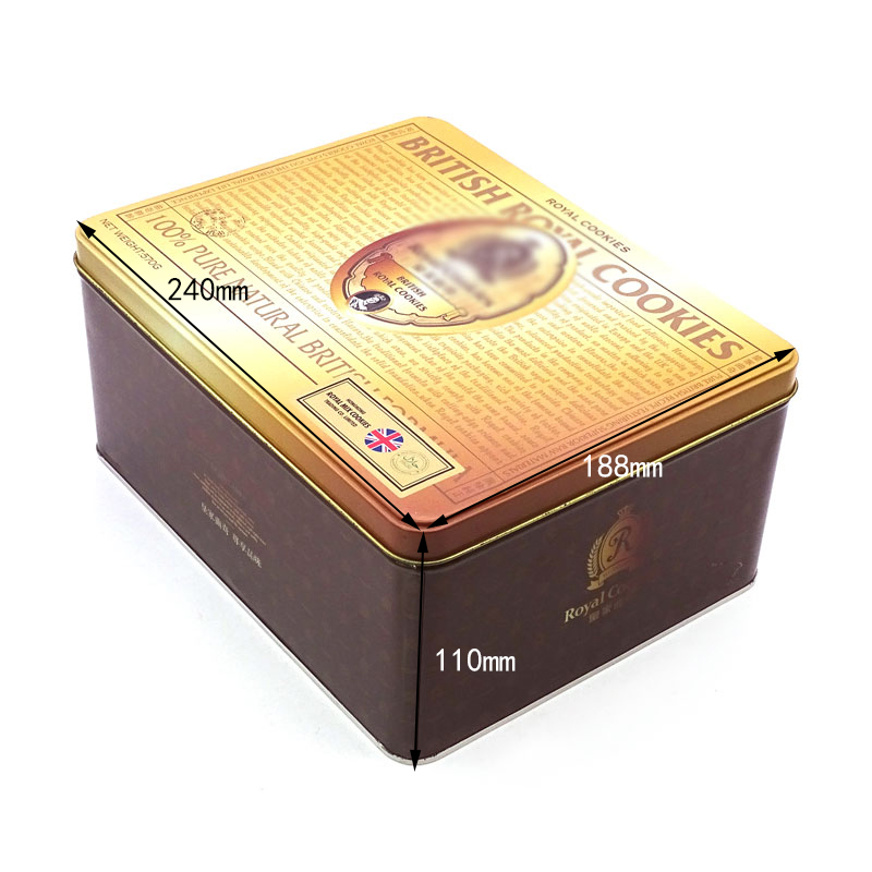 Royal Cookies Tin Box Size